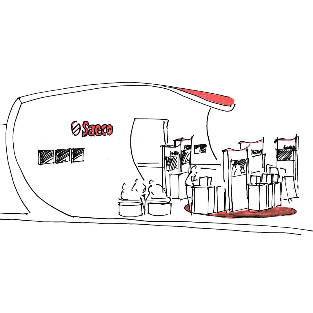 Saeco-Messestand-ifa-Berlin-Welle-Skizze Saeco-Messestand-ifa-Berlin-Welle-Skizze